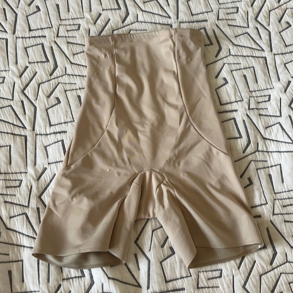 Tan shorts spanx